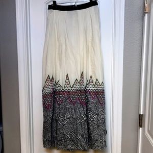 Anthropologie Mah Na Mah Ana by Jen Kao Maxi Skirt Sz 4